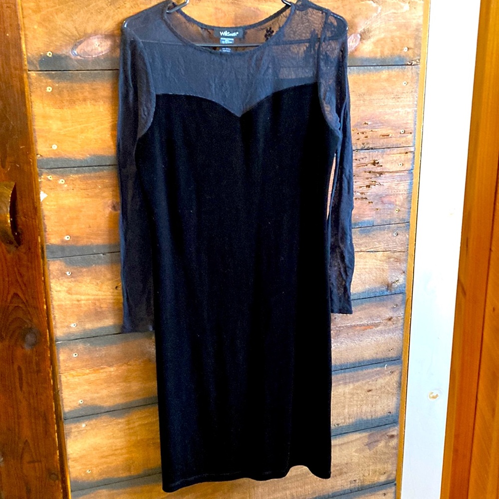 Willi Smith Black Dress